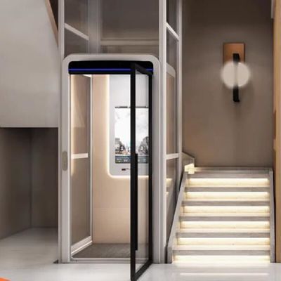 Ascensor de tornillo sin fin de bajo mantenimiento – 500–5000 kg, 2–5 paradas