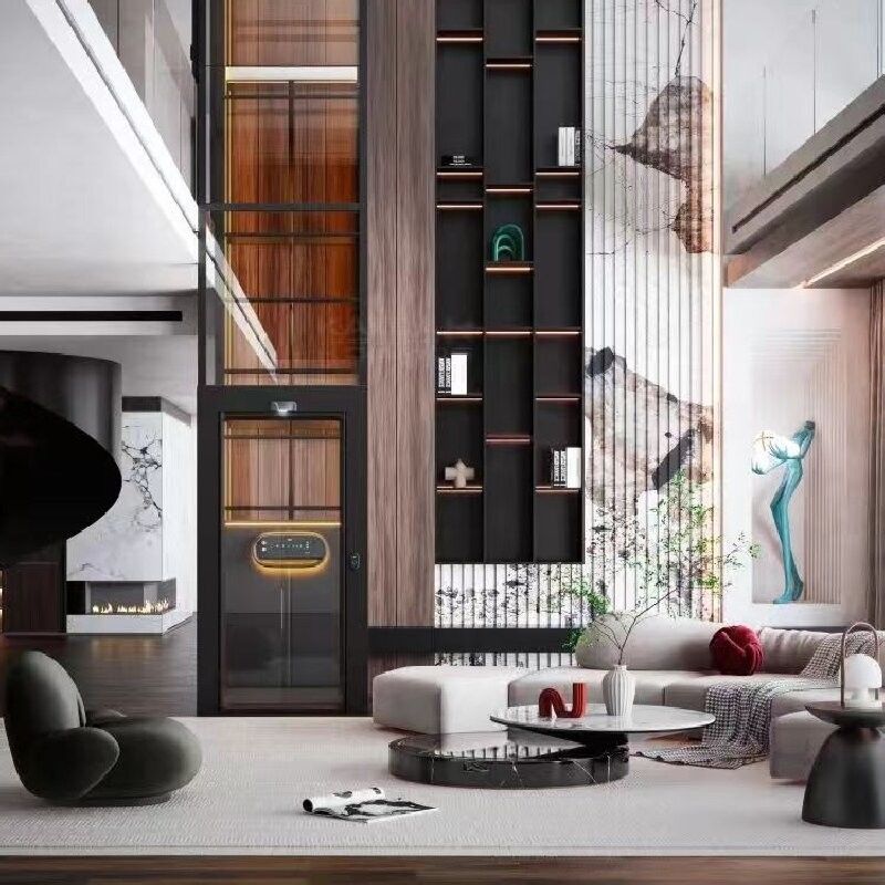 Elevador de conducción por tornillo para 1-2 personas elevador de conducción por tornillo para el hogar