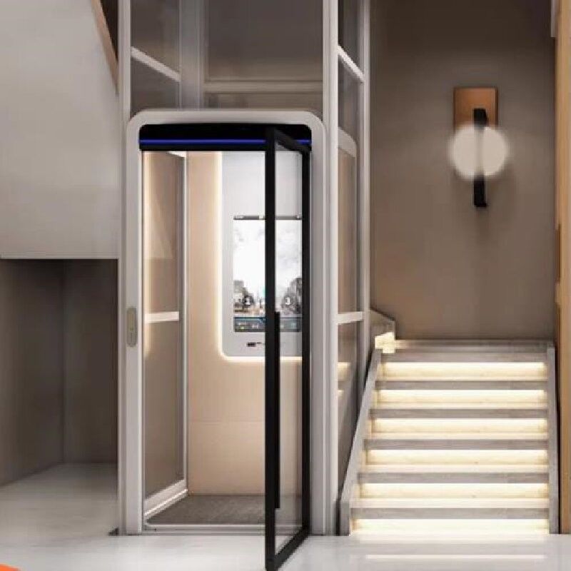 Ascensor de tornillo sin fin de bajo mantenimiento – 500–5000 kg, 2–5 paradas