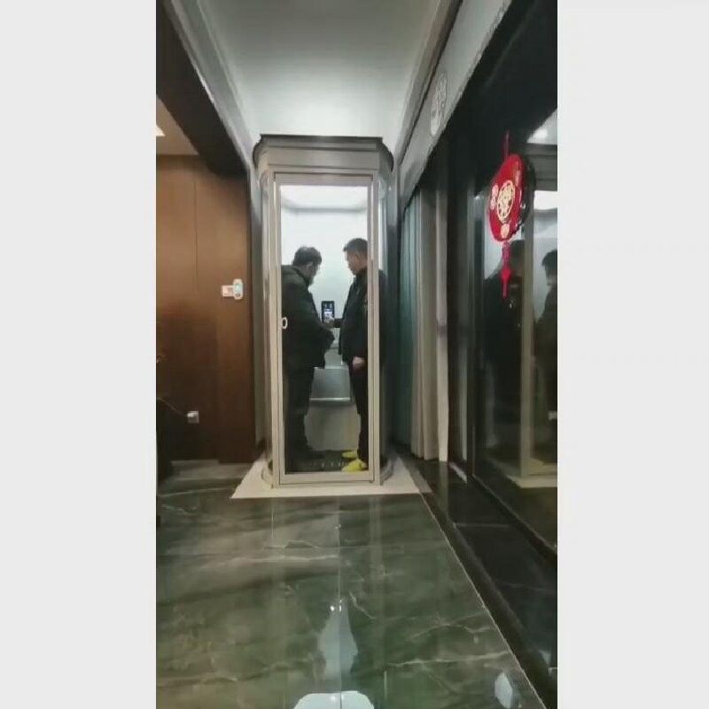 Ascensor Cápsula Doméstico Elegante | Capacidad 500-1000kg