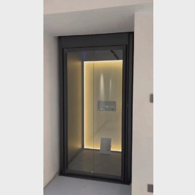Elevador de tornillo de ahorro de espacio de 3 pies x 3 pies Puerta automática