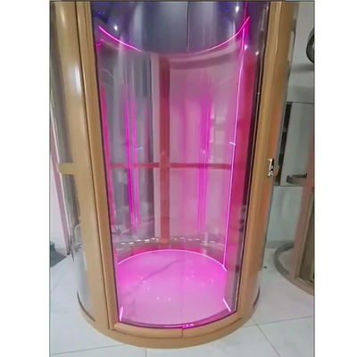 Ascensores residenciales pequeños de varios pisos Anormalidad Capacidad de 400 kg Diseño romántico