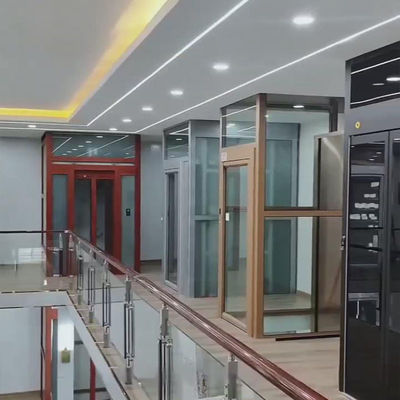 Ascensores de casas pequeñas personalizados Puerta de aluminio Mini ascensor para el hogar