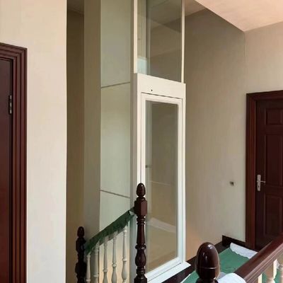 Elevador hidráulico sin hoyos de fase AC con puertas automáticas y motor de 4.7 KW para 5Stop