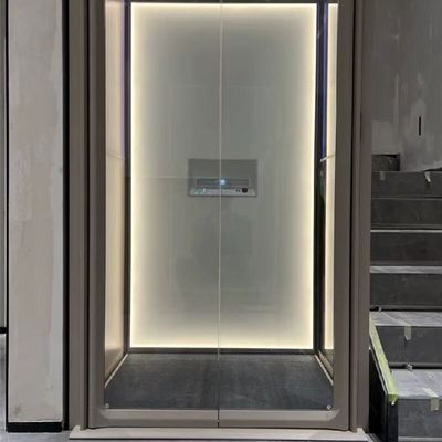 Elevador de pasajeros hidráulico de cubierta con 3 m de espacio libre de apoyo de aire acondicionado de fase única