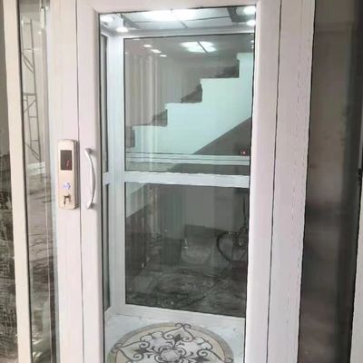 Sala de máquinas hidráulica menos elevador de tracción con motor de 4,7 kW y suministro de energía de 220 V 14,5 M Alturas máximas