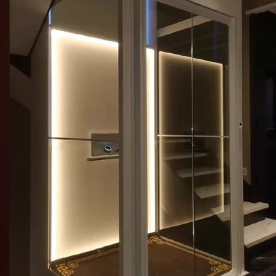 Ascensor hidráulico de 220V para el hogar 5 paradas Ascensores para el hogar asequibles