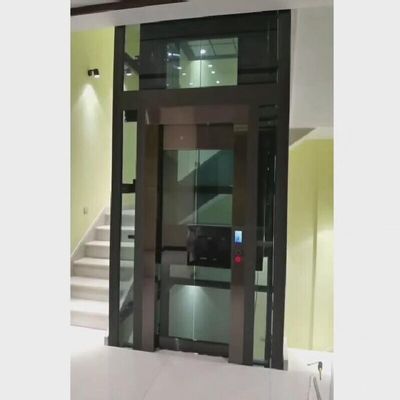 Tipo de elevadores sin engranajes de puerto de acero Centro de apertura 0,6 m/s