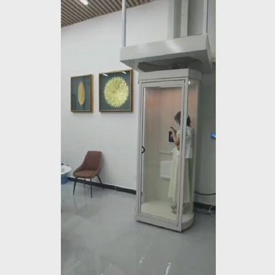 4 metros elevador de cápsulas 2 pisos elevador de pasajeros cápsulas 400 kg