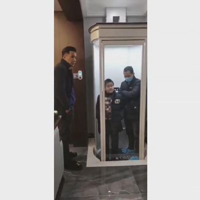 Elevador de cápsulas personalizado para el hogar 2 pisos Elevador de cápsulas para el hogar