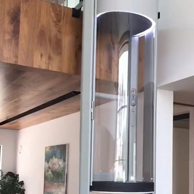 Elevador de elevación de cápsulas controlado por microprocesador con parada de emergencia