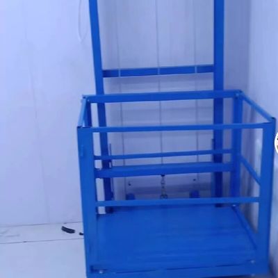Elevador de carga con protección de bloqueo de seguridad Elevador hidráulico de carga