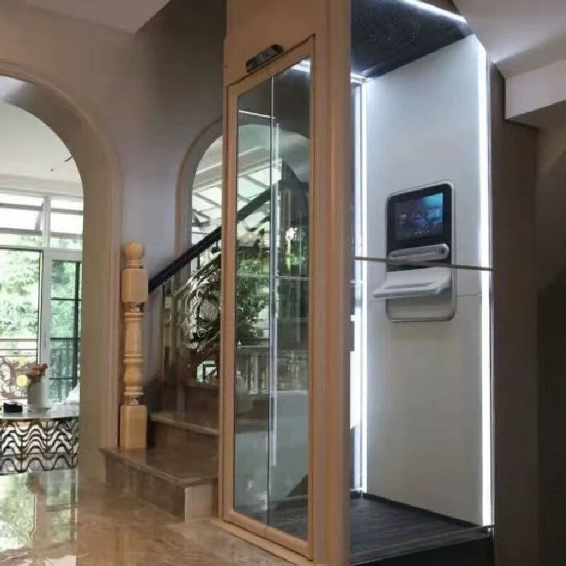 Elevador automático de puertas correderas de seguridad adicional con cilindro grande de 2,9M y microprocesador