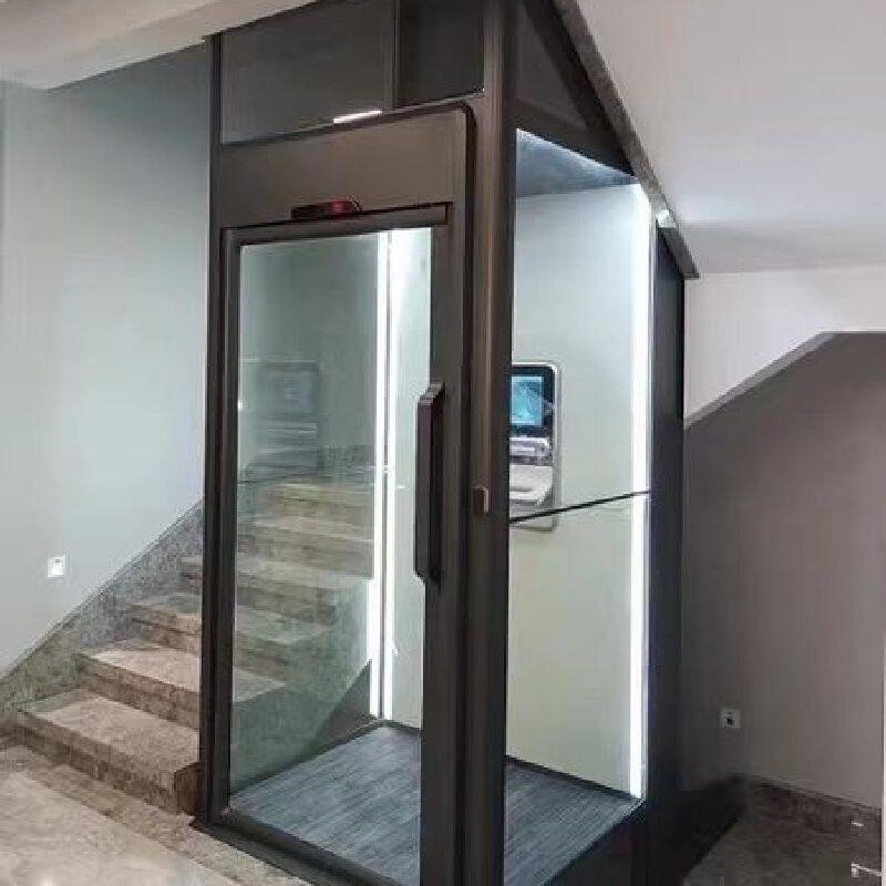 Elevador hidráulico para el hogar sin pozo de 5 paradas con cilindros grandes de 2,9 m