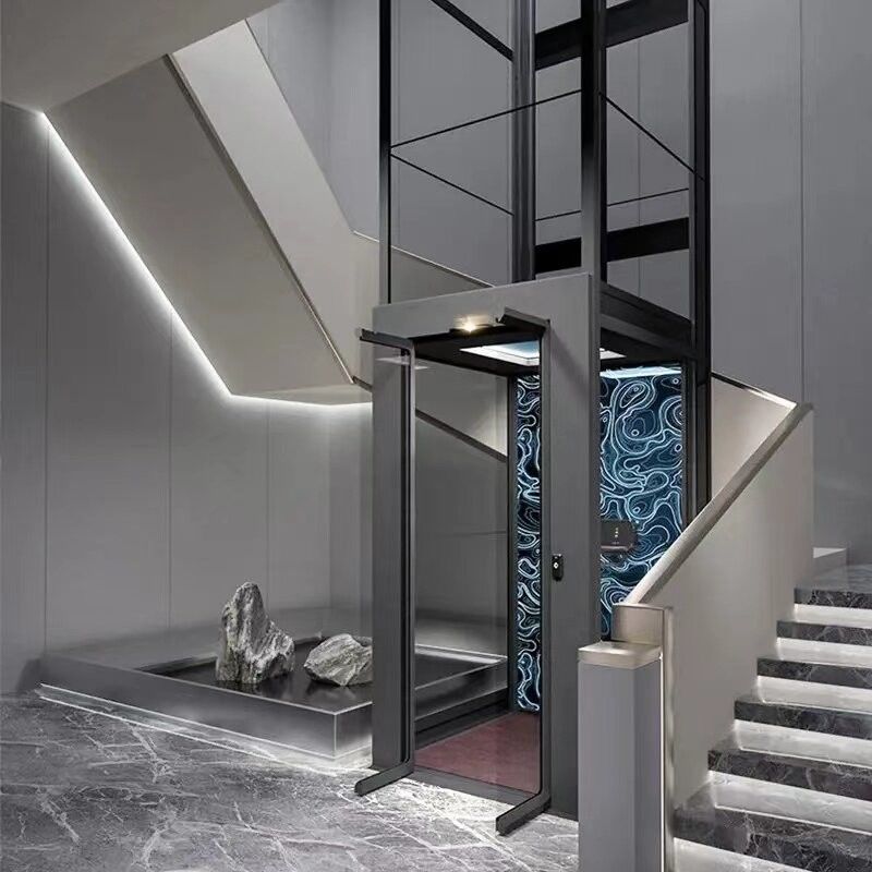 Elevadores residenciales de piso de cubierta 0M Pit Elevador hidráulico pequeño para el hogar