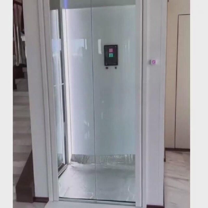 Centro de apertura de tracción ascensor para el hogar 2Stops -8Stops Tipo de puerta automática