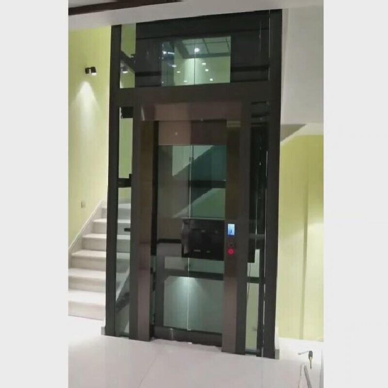 Tipo de elevadores sin engranajes de puerto de acero Centro de apertura 0,6 m/s