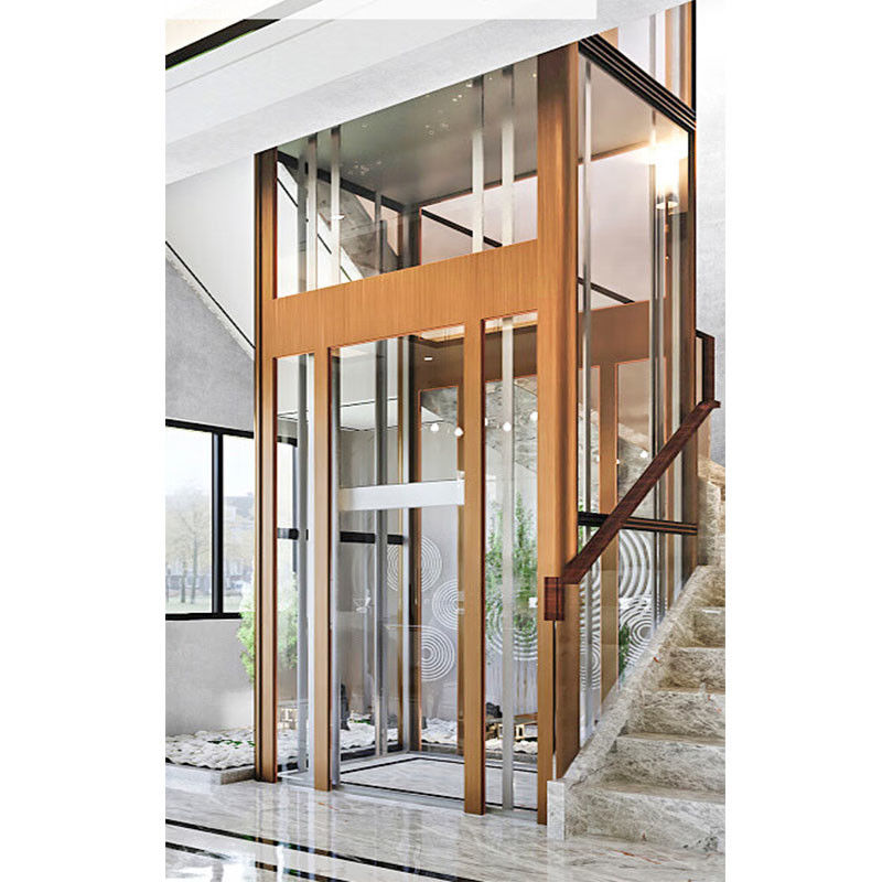 Silencio 0.6m/S Elevador de tracción sin engranajes para el hogar Hasta 30M