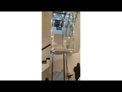 Elevador de cabina desnuda