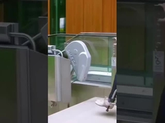 Elevación hidráulica para sillas de ruedas al aire libre para personas con discapacidad